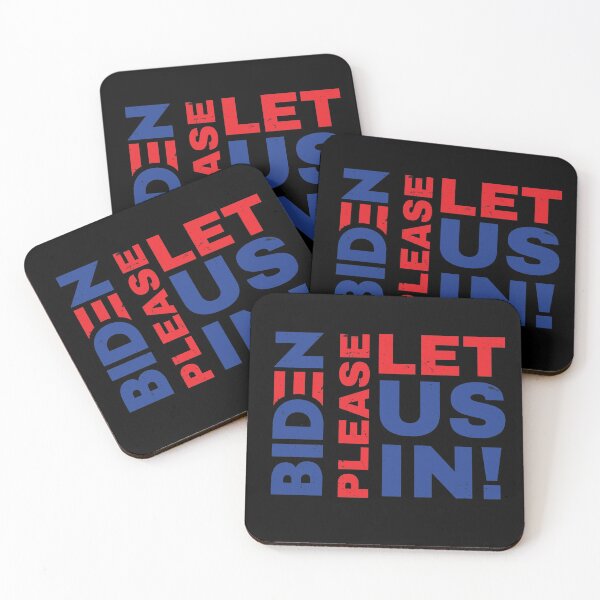 Item preview, BIDEN PLEASE LET US IN designed and sold by Peaceful Life Co.