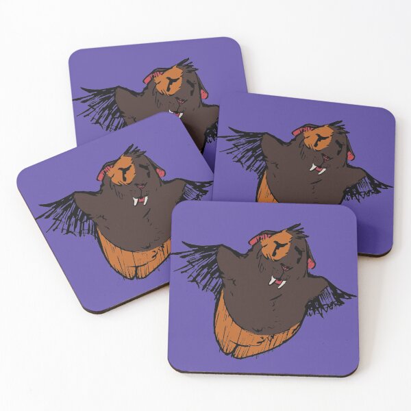 Item preview, Vampire Guinea Pig designed and sold by GuineaPigArt.
