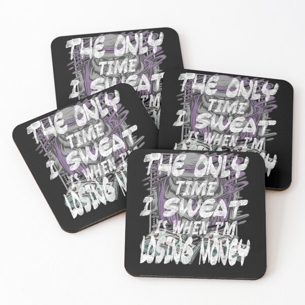 Item preview, The Only Time I Sweat Sarcastic Graphic Hustling Boss Gift  designed and sold by charissamo77.
