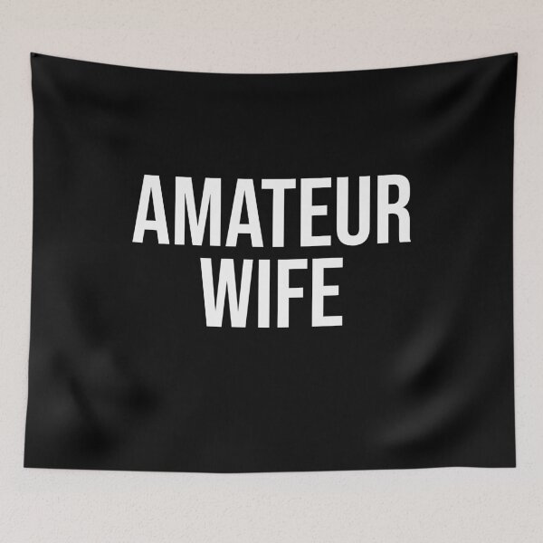 Item preview, Amateur Wife - New Wife Gift Idea designed and sold by jacks-tees.