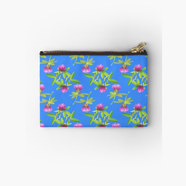 Item preview, Red clovers blue background designed and sold by Amalus-files.