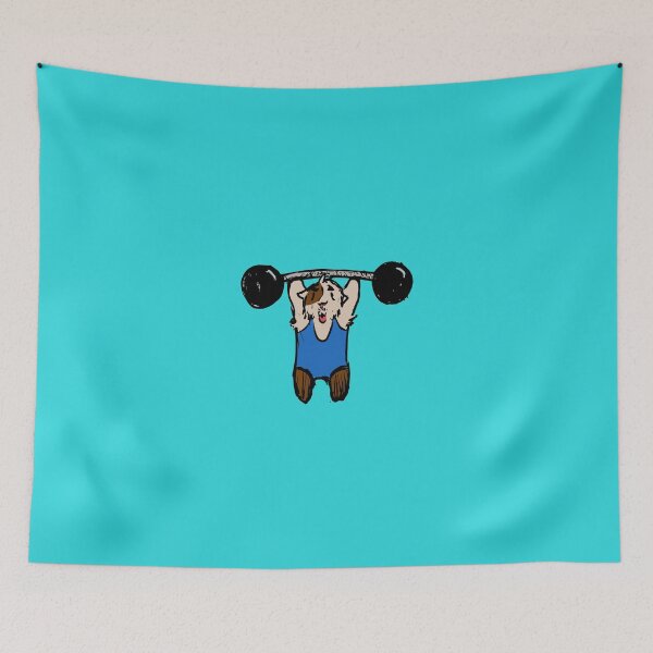 Item preview, Guinea Pig Weightlifter designed and sold by GuineaPigArt.