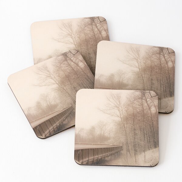 Item preview, Snowy bridge designed and sold by Efineart.