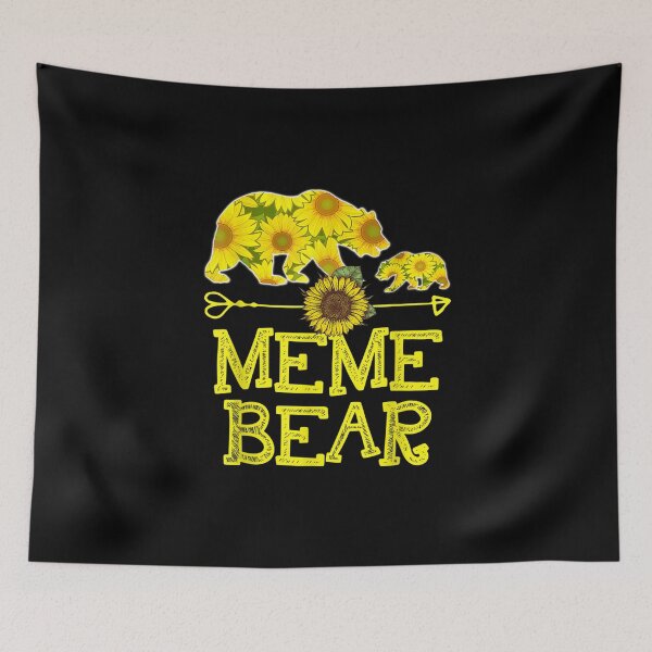 Item preview, Bear Sunflower Funny Mother Father Gifts designed and sold by Jocasta1998.