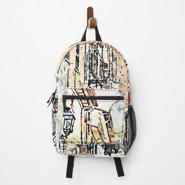 Item preview, Barbarano Romano: street with tower designed and sold by Giuseppe Cocco.