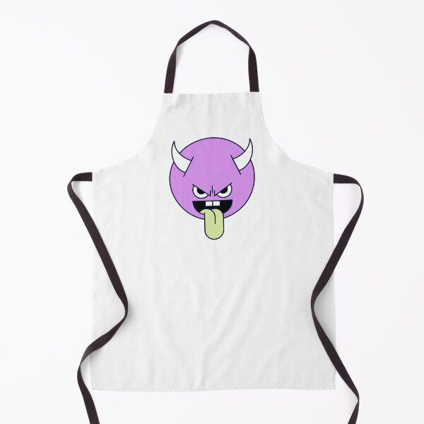 Item preview, Naughty Tongue Out Purple Cute Monster Emoji designed and sold by PosterpartyCo.