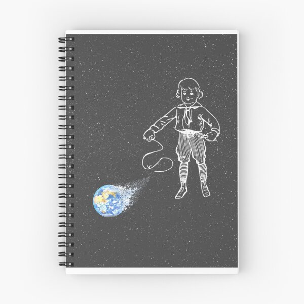 Item preview, Kid Spinning Blue Earth  designed and sold by MinimalSketches.