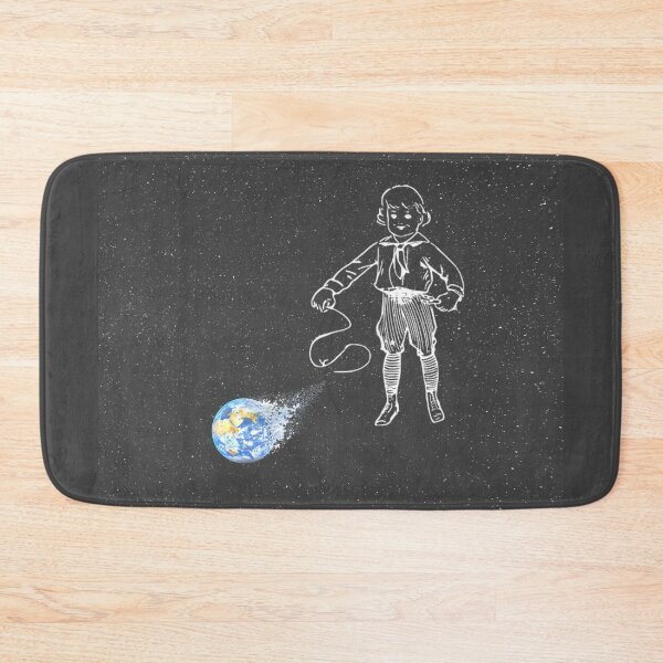 Item preview, Kid Spinning Blue Earth  designed and sold by MinimalSketches.