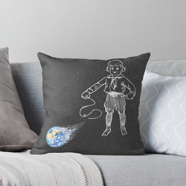Item preview, Kid Spinning Blue Earth  designed and sold by MinimalSketches.