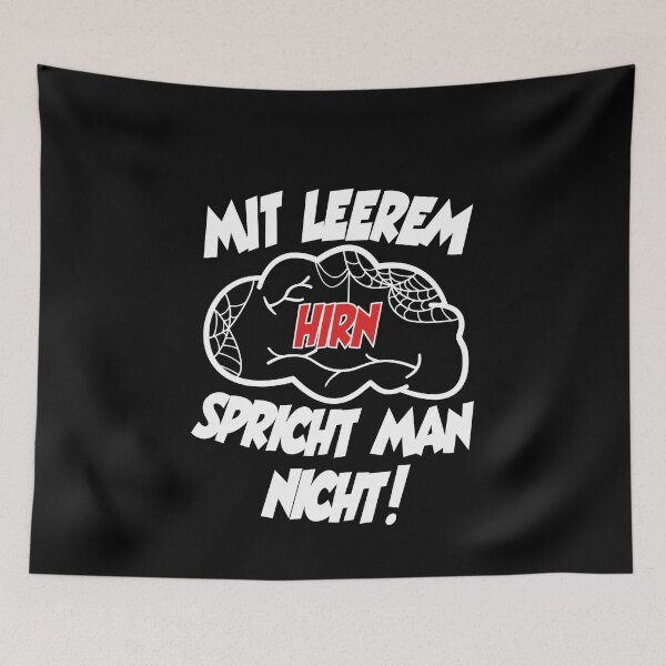 Item preview, One does not speak with an empty brain! Funny saying designed and sold by AvilionDesigns.