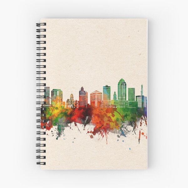 Item preview, des moines skyline 2 designed and sold by BekimART2.