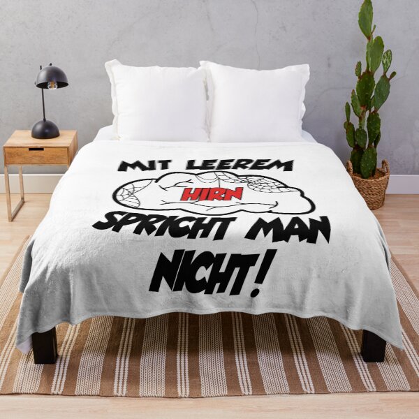 Item preview, One does not speak with an empty brain! Funny saying designed and sold by AvilionDesigns.