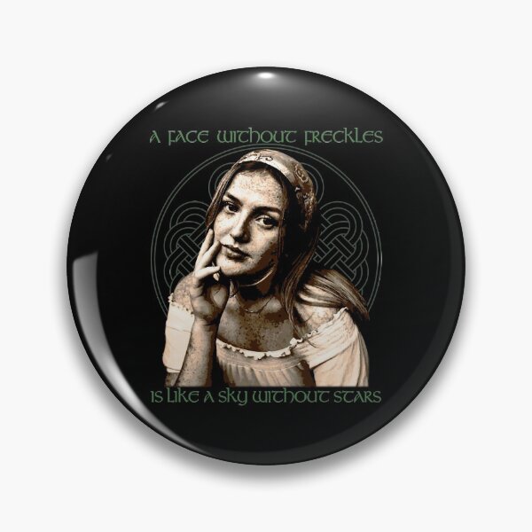 Item preview, A Face Without Freckles, Traditional Celtic Proverb Design, Irish, Gaelic Wisdom designed and sold by Proverbial Wisdom Design.