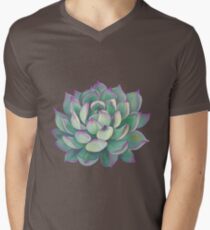 Succulent plant Men's V-Neck T-Shirt