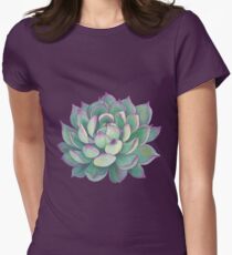 Succulent plant Women's Fitted T-Shirt