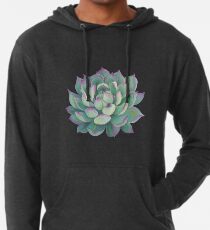 Succulent plant Lightweight Hoodie