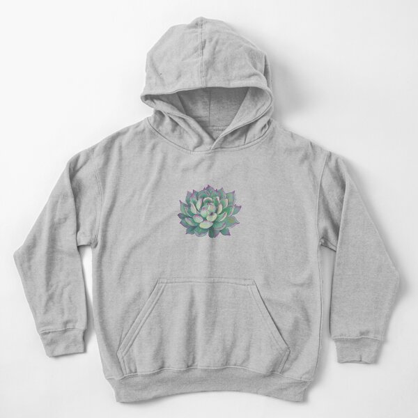 Succulent plant Kids Pullover Hoodie