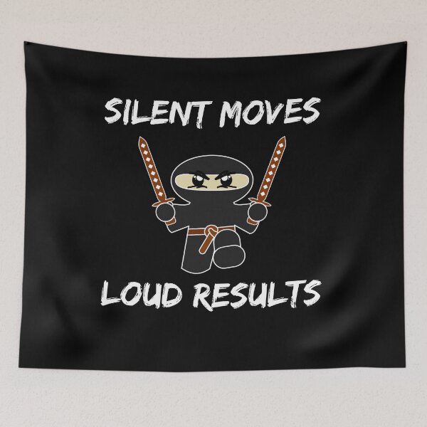 Item preview, Silent Moves Loud Results designed and sold by TeePartyHost.