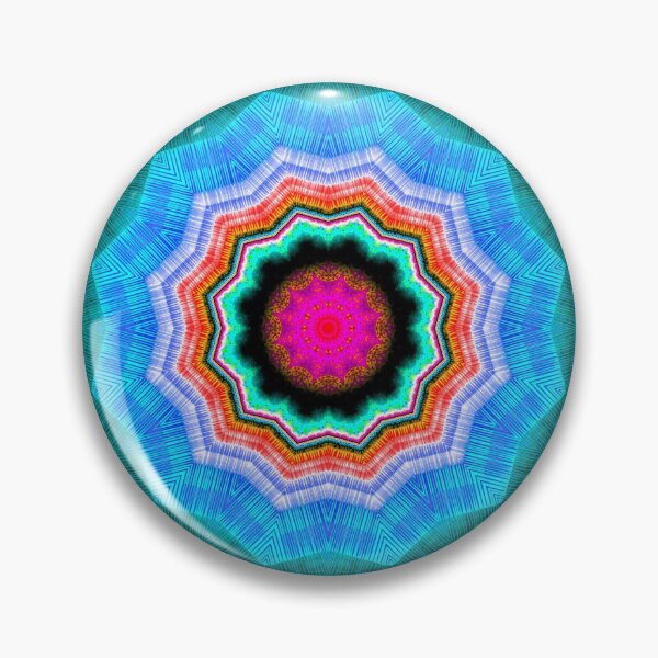 Item preview, Pink Turquoise Friction Spin designed and sold by Kay Patterson.