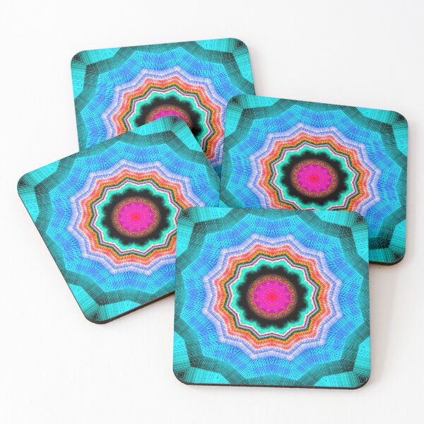 Item preview, Pink Turquoise Friction Spin designed and sold by Kay Patterson.
