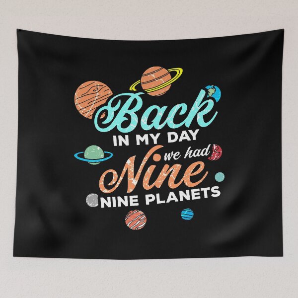 Item preview, Solar system with nine planets designed and sold by Mila1946.