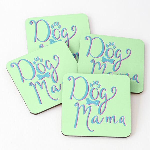 Item preview, Trendy Dog Mom print designed and sold by MaryaMeerkat.