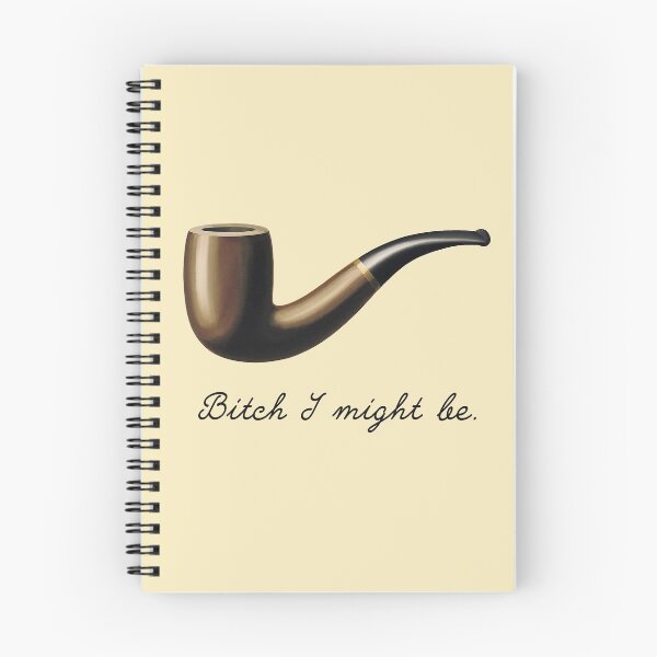 Item preview, Magritte Parody This Is Not a Pipe Treachery of Images designed and sold by betiobca.