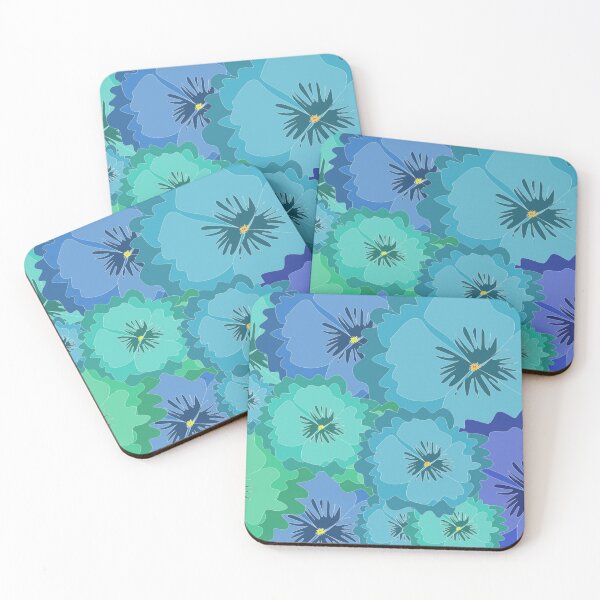 Item preview, Flowery blues and greens designed and sold by LadySancrisRose.