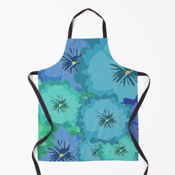 Item preview, Flowery blues and greens designed and sold by LadySancrisRose.