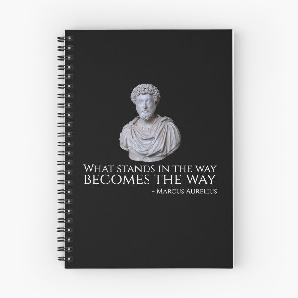 Item preview, Marcus Aurelius: What Stands In The Way Becomes The Way designed and sold by Styrman.