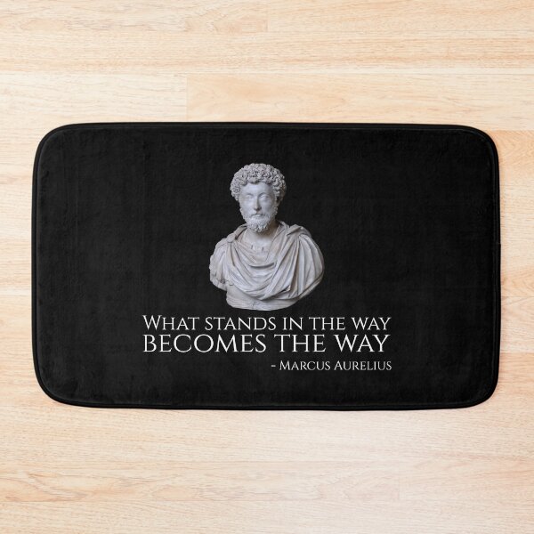 Item preview, Marcus Aurelius: What Stands In The Way Becomes The Way designed and sold by Styrman.