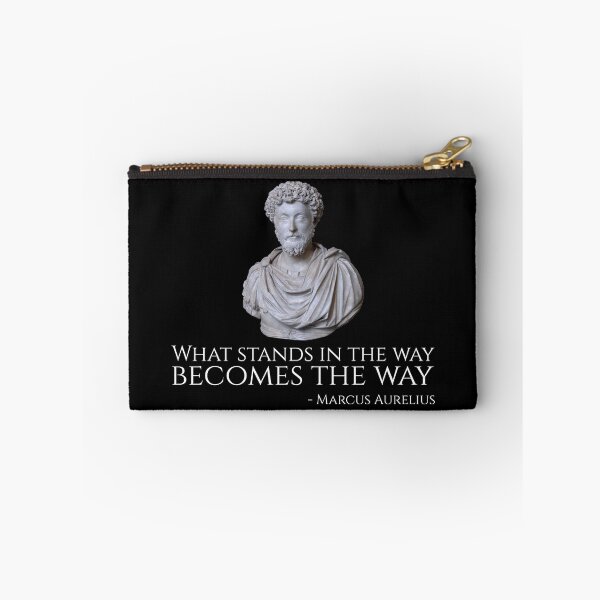 Artikelvorschau, Marcus Aurelius: Was im Weg steht, wird zum Weg entworfen und verkauft von Styrman.