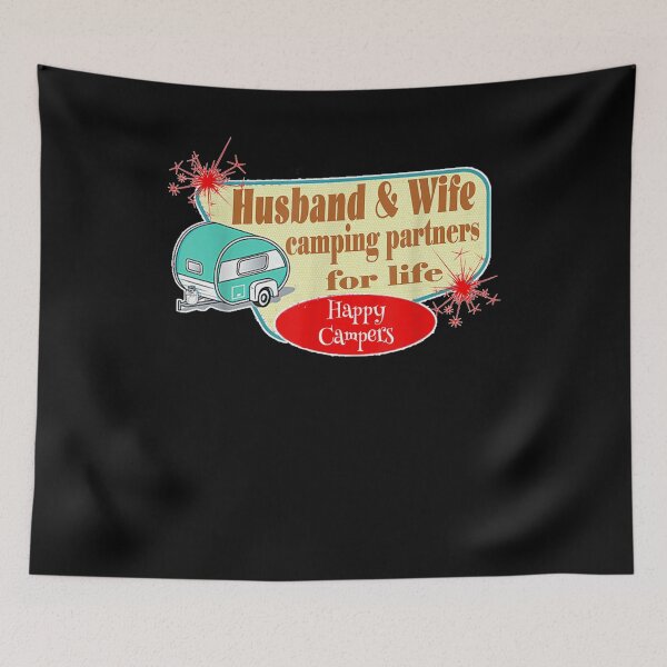 Item preview, Husband And Wife Camping Partners For Life Funny  designed and sold by melisenda.