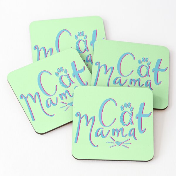 Item preview, Copy of Trendy Cat Mom print designed and sold by MaryaMeerkat.