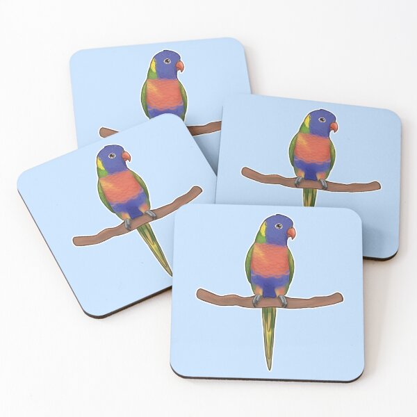Item preview, Cute Rainbow Lorikeet designed and sold by meruesan.