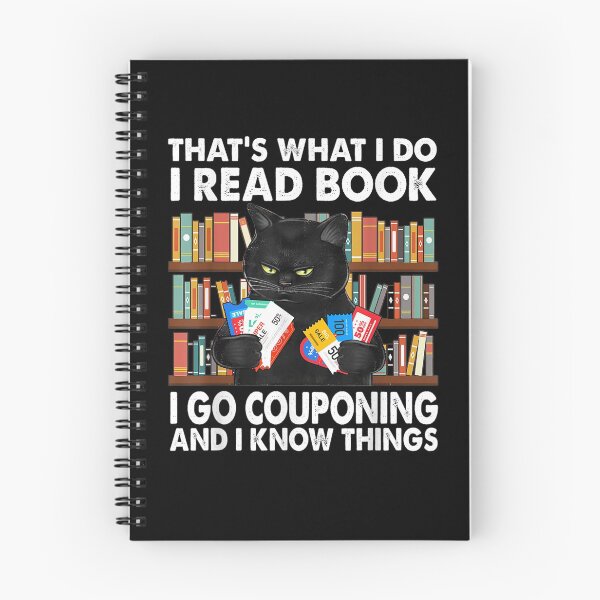 Item preview, That's What I Do I Read Book I Go Couponing Funny Cat  designed and sold by melisenda.