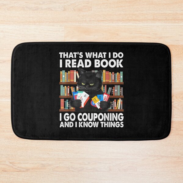 Item preview, That's What I Do I Read Book I Go Couponing Funny Cat  designed and sold by melisenda.