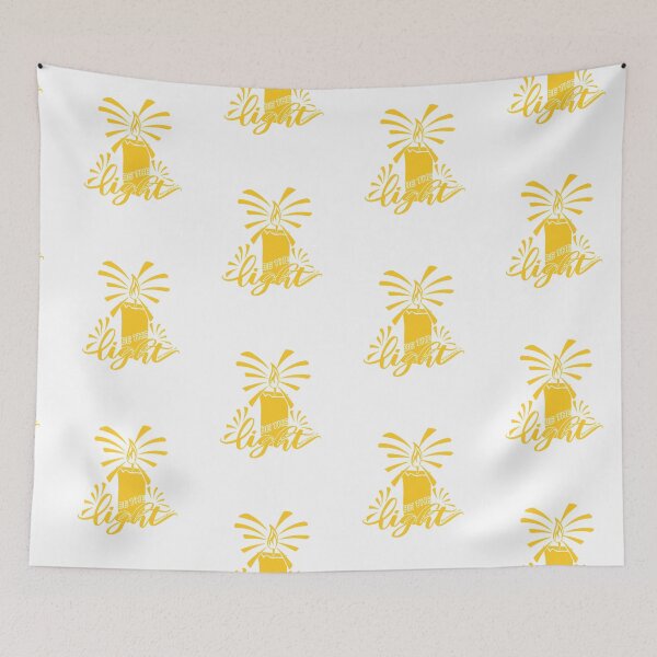 Item preview, a good bible verses 5 14 candle light-be the light psalm yellow designed and sold by steven8899.