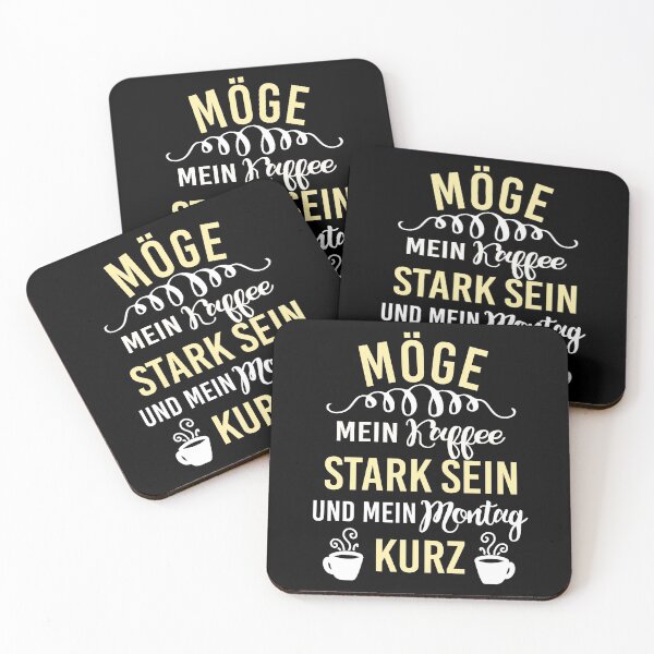 Item preview, May My Coffee Be Strong And My Monday Briefly designed and sold by Zuepfelmuetzen.