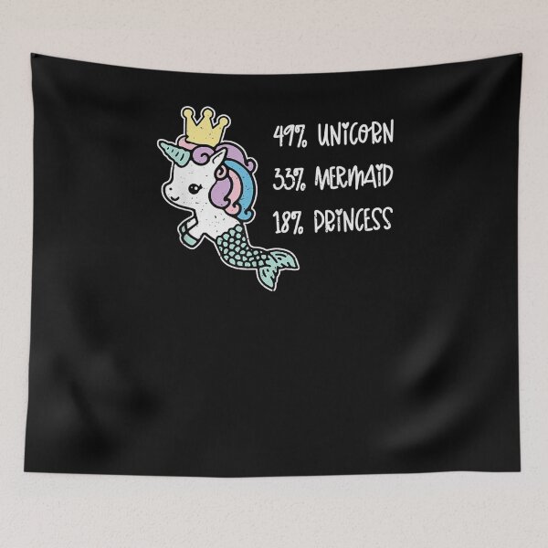 Item preview, Part Unicorn Part Mermaid Part Princess Cute Funny For Girls  designed and sold by melisenda.