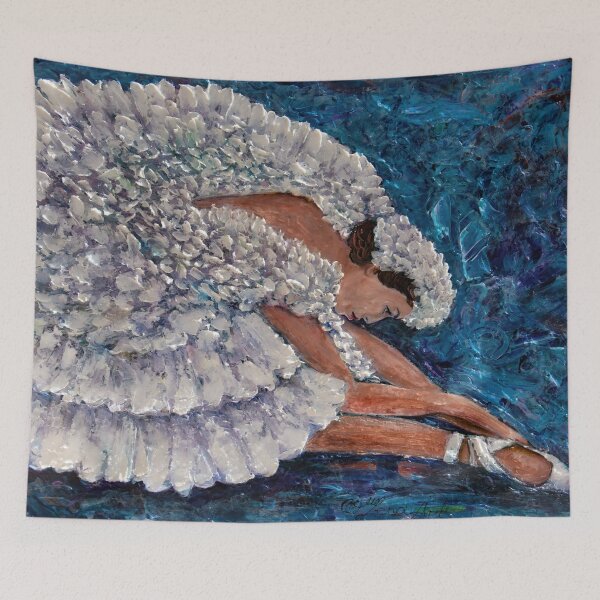 Item preview, Dying Swan Dancer Anna Pavlova designed and sold by Rocky Mountain Artistry.