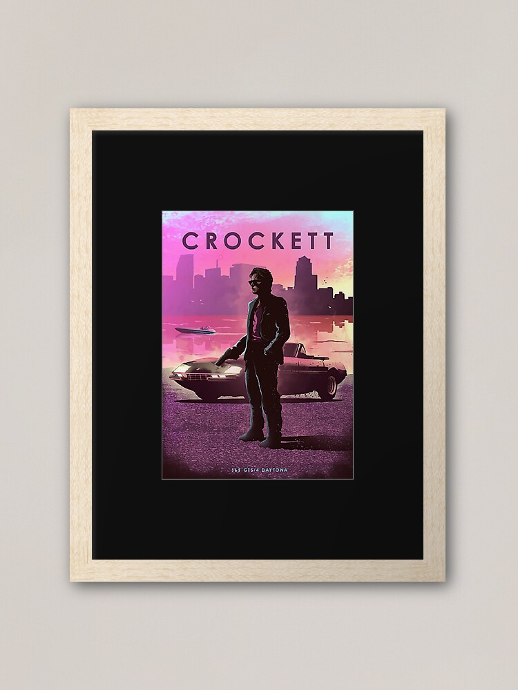 Sonny Crockett - Miami Vice - 365 GTS Daytona - Car Legends Poster for  Sale by Great-Peoples