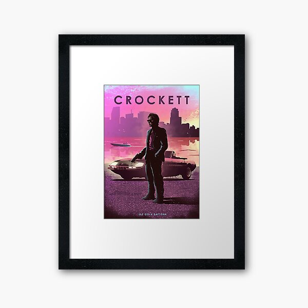 Sonny Crockett - Miami Vice - 365 GTS Daytona - Car Legends Poster for  Sale by Great-Peoples