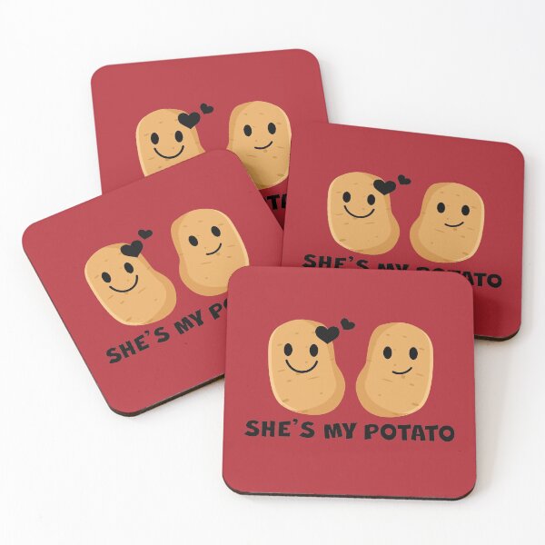 Item preview, She's My Potato - Black designed and sold by SmileMiau.