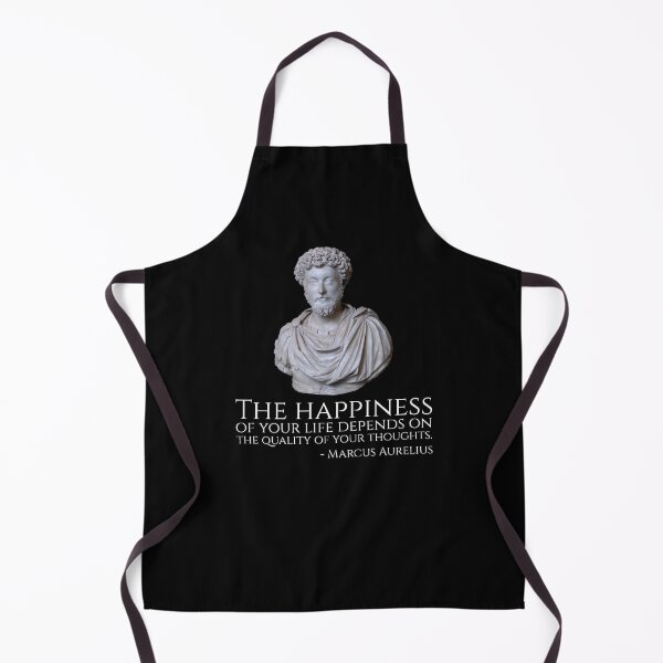 Item preview, Marcus Aurelius: The happiness of your life depends upon the quality of your thoughts. designed and sold by Styrman.
