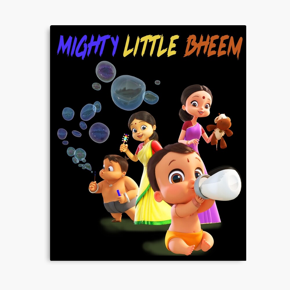 Mighty Little Bheem Toys Mighty Little Bheem Kite Festival Bheem Characters Mighty Little Bheem Birthday Decorations Mighty Little Bheem Baby Canvas Print By Tamalot16 Redbubble