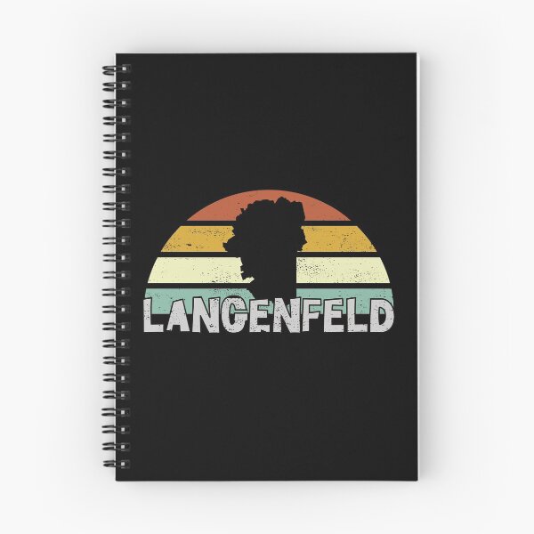 Item preview, Langenfeld Vintage Sunset - city outline designed and sold by AvilionDesigns.
