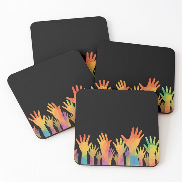 Item preview, Many Hands Up - Celebration and Happiness Concept designed and sold by JackMoreh.