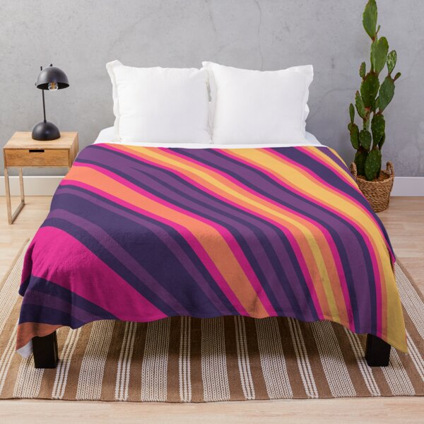 Item preview, Warm Sunset Modern Abstract Curved Stripes designed and sold by patternsoup.