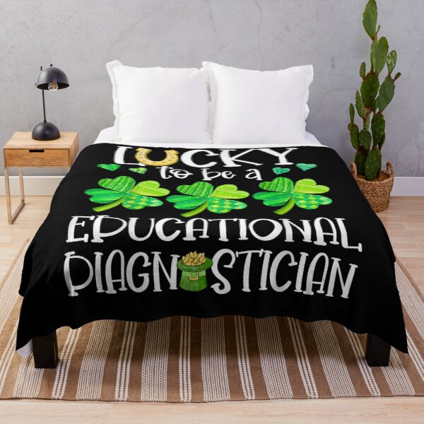 Item preview, Lucky To Be A Educational Diagnostician Teacher Patrick Day  designed and sold by melisenda.
